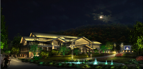 鴻雁照明點亮臺州星光廣場-阿拉丁照明網